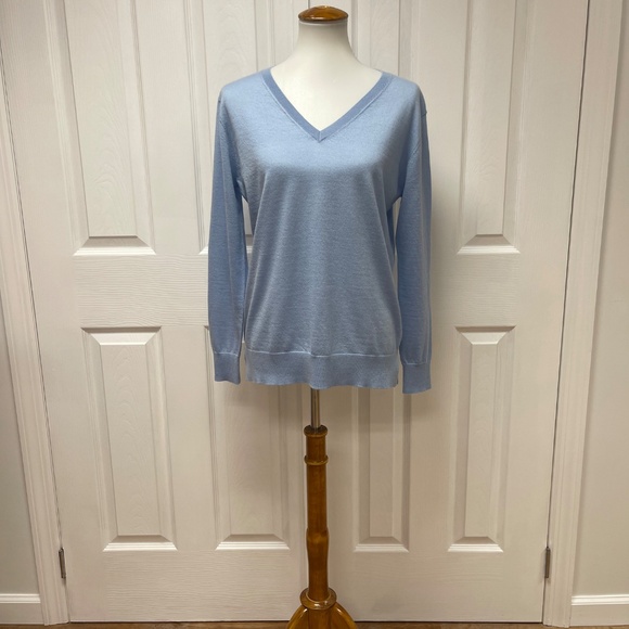 The Cashmere Project Light Blue Oversize Sweater - Size S - NEW. - Picture 3 of 13
